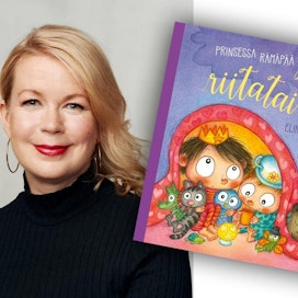 Elina Hirvonen: Prinsessa Rämäpää ja Riitataika. 41 sivua. Tammi.