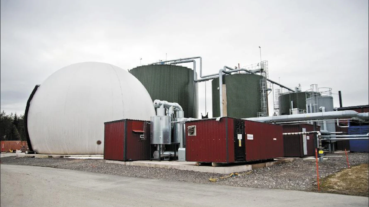 Pääomasijoittajat ovat lähteneet innokkaasti mukaan biokaasu- ja tuulivoimahankkeisiin. Taalerintehtaan uutuus on metsärahasto. Kuvassa yhtiönbiokaasulaitos Huittisten Vampulassa. Lauri Salminen