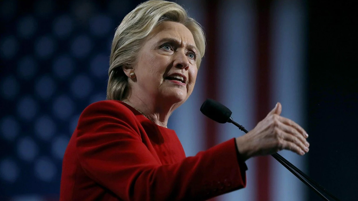Demokraattien Hillary Clinton sanoo väitetyn hakkeroinnin olleen yksi syy vaalitappioon. LEHTIKUVA/AFP
