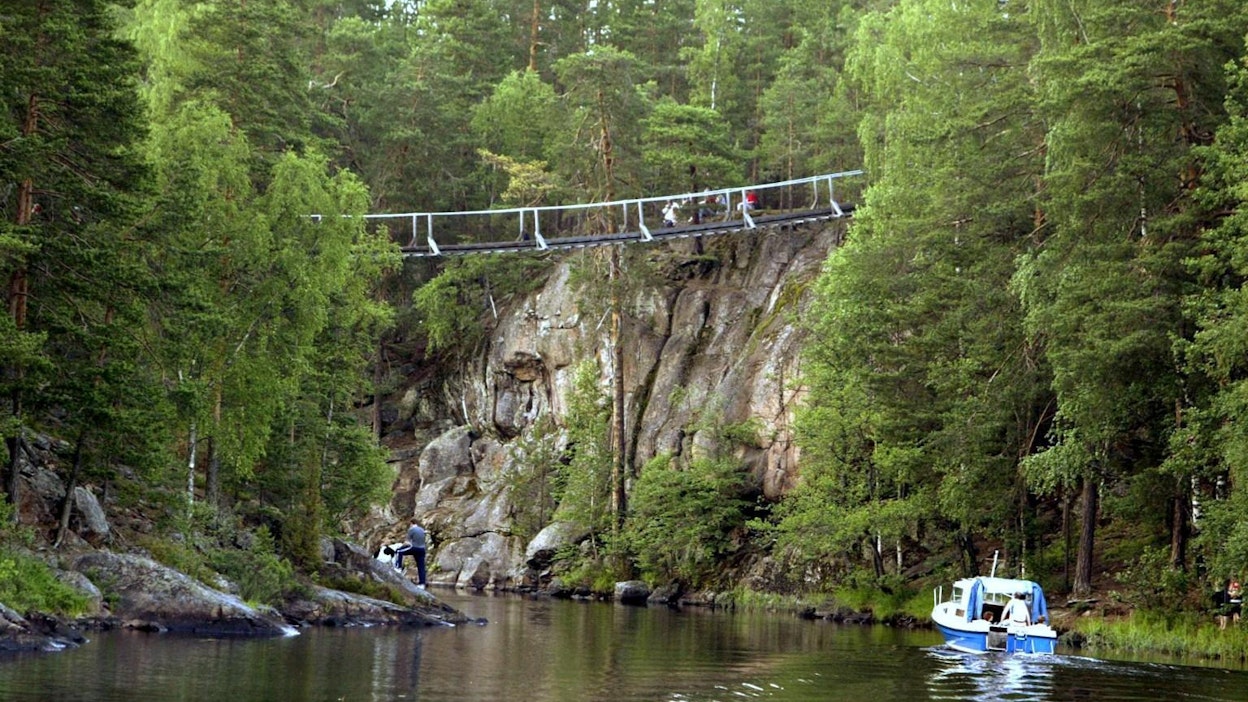 Repoveden kansallispuisto sijaitsee Kouvolan ja Mäntyharjun alueella.
