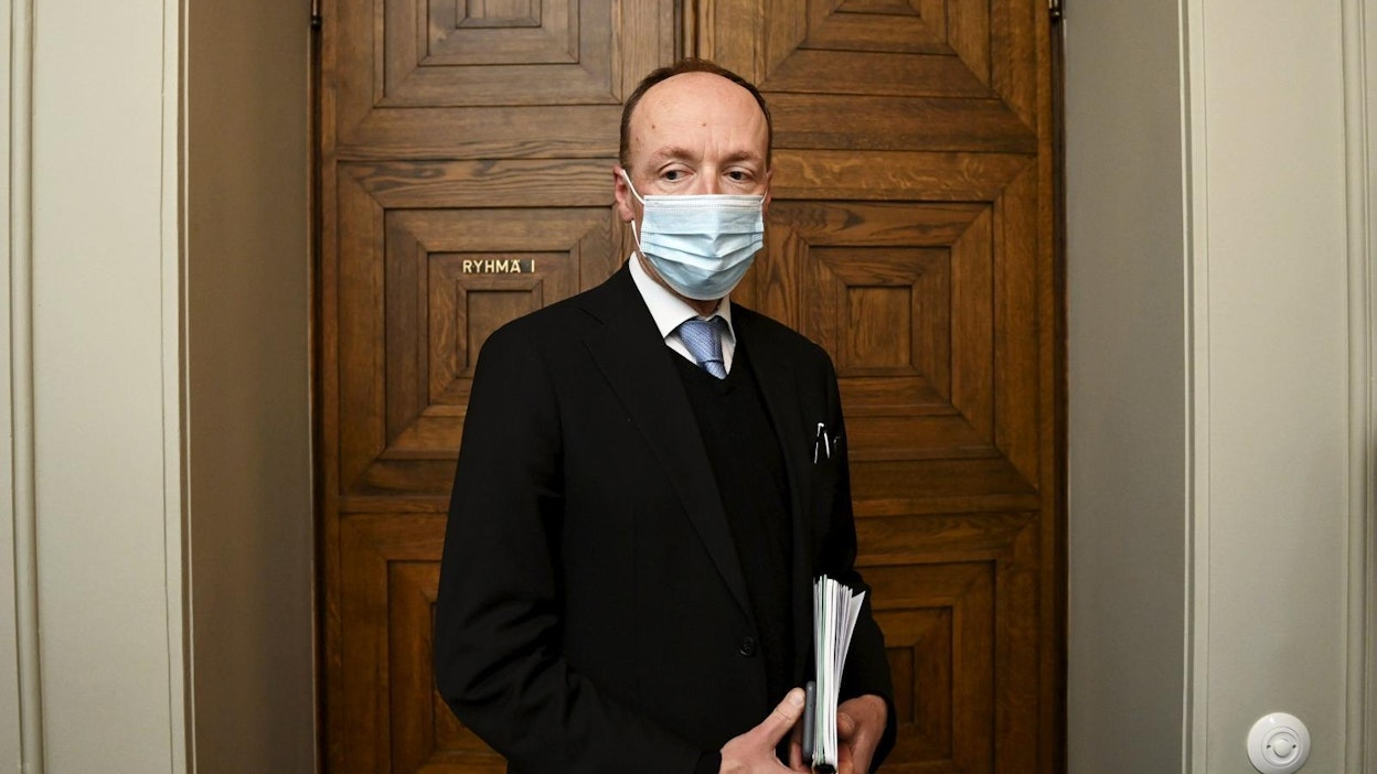 Halla-aho nousi viime viikolla ulkoasiainvaliokunnan johtoon. Lehtikuva / Vesa Moilanen
