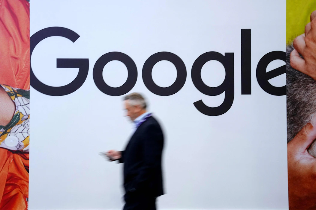 Kanne koskee Googlen toimintaa digimainonnan taustalla olevassa markkinointiteknologiassa. LEHTIKUVA / AFP.