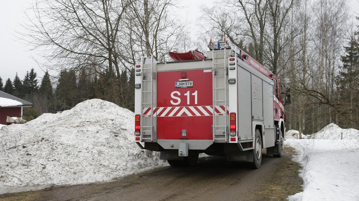 Kuvituskuva harjoituksesta Saarijärveltä.