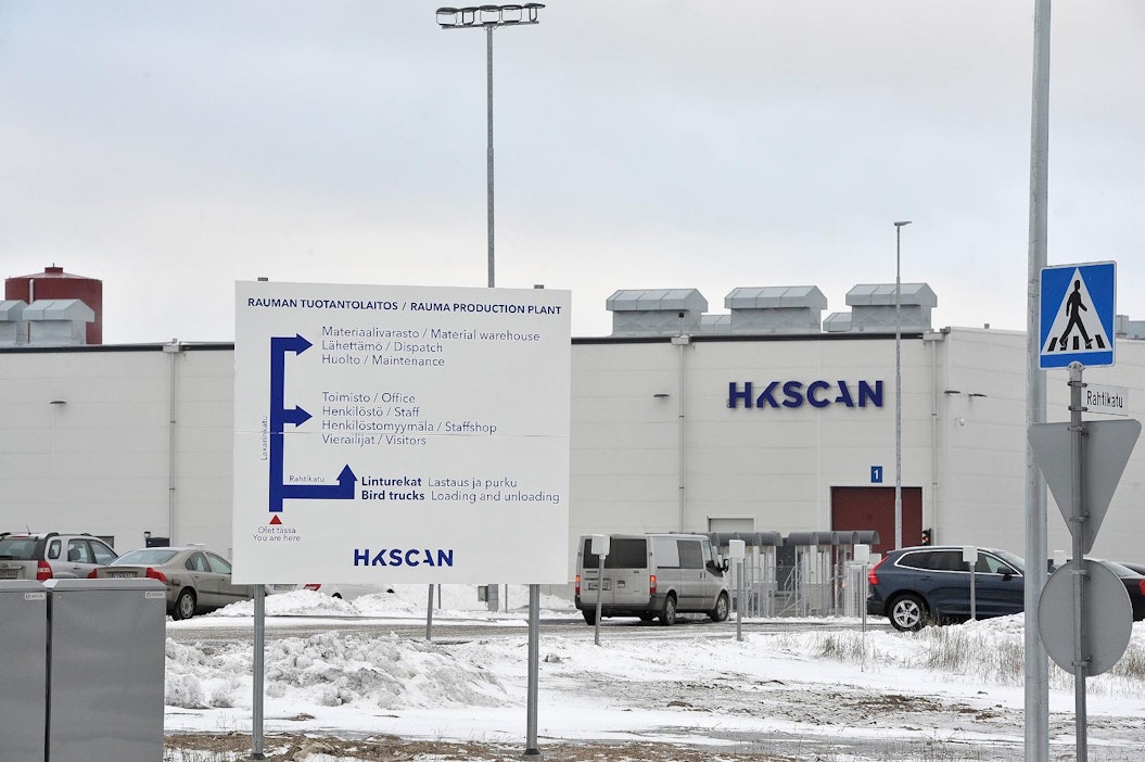 HK Scanin mukaan ongelmia on aiheuttanut Rauman tehtaan pakkaamo.