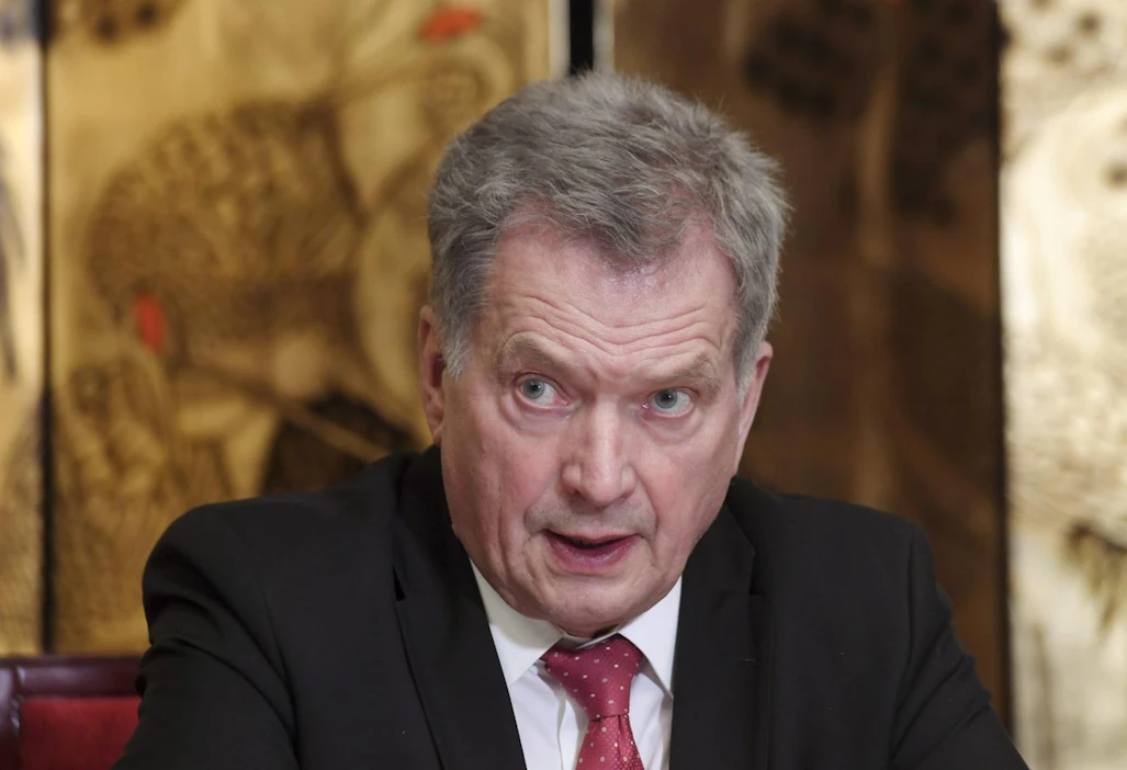 Presidentin Nato-kantaa tukevia vastaajia on kymmenen prosenttiyksikköä enemmän kuin viime vuoden helmikuussa. LEHTIKUVA / MARKKU ULANDER
