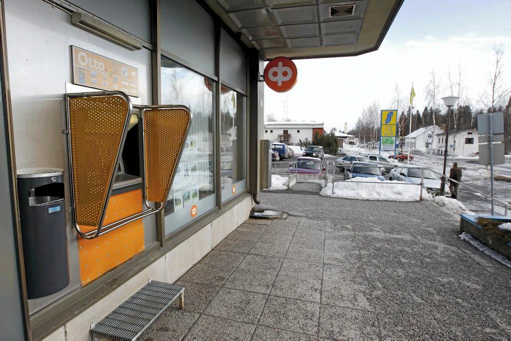 Ottoautomaatti, pankkiautomaatti, Osuuspankki.