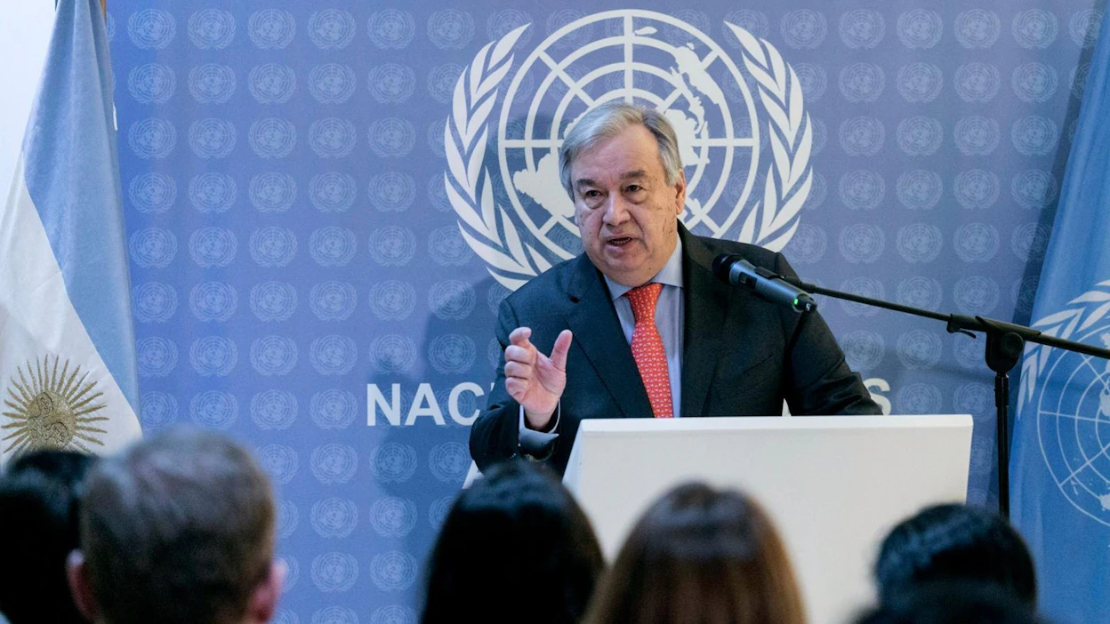 YK:n pääsihteeri Antonio Guterres vetosi kokouksen alla maiden johtajiin, jotta he jääräpäisyyden sijaan osoittaisivat kykyä ja halua kompromisseihin. LEHTIKUVA/AFP