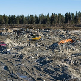Ympäristölupa on annettu Sotkamo Silverin kaivoksen toiminnan laajentamiseen ja muuttamiseen. Lehtikuva / Kimmo Rautmaa