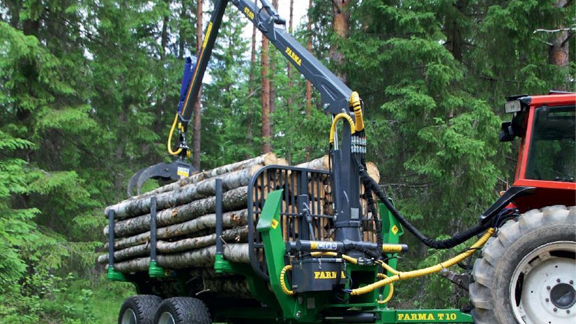 Farman G2 eli ”kakkossukupolven ”metsäperävaunuissa on hyödynnetty levyrakenteita ja metsäkoneista tuttuja pankkomalleja.