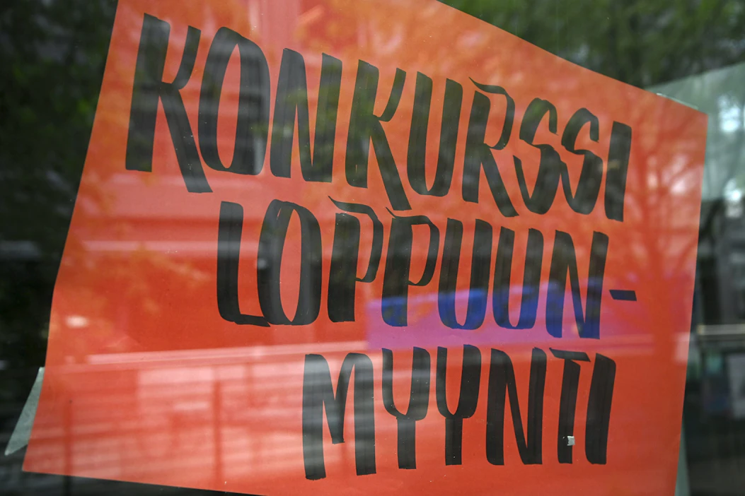 Viime vuonna pantiin vireille kaikkiaan lähes neljätuhatta konkurssia. Kuvituskuva arkistosta. LEHTIKUVA / Eeva-Maria Brotherus.