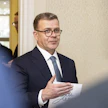 Pääministeri Petteri Orpo (kok.) valmistautuu hallituksen budjettiriiheen.