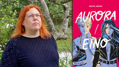 Edith Arkon Aurora/Eino-romaani on selkosuomea.