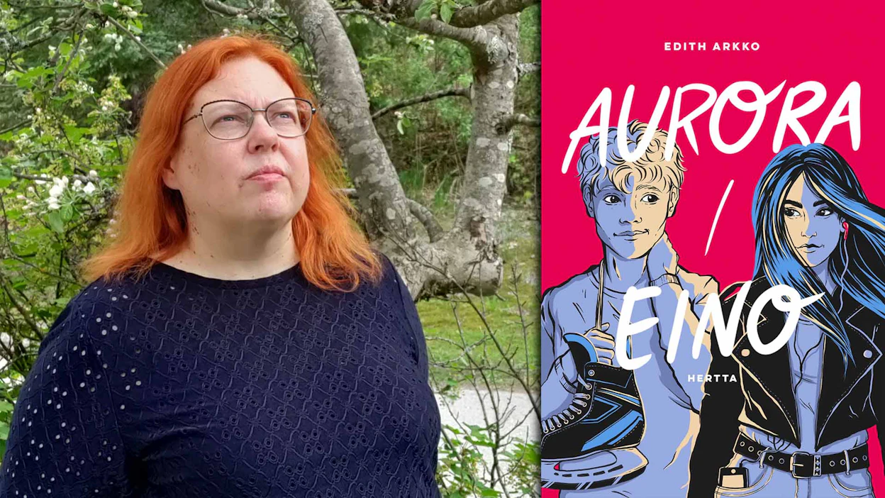 Edith Arkon Aurora/Eino-romaani on selkosuomea.