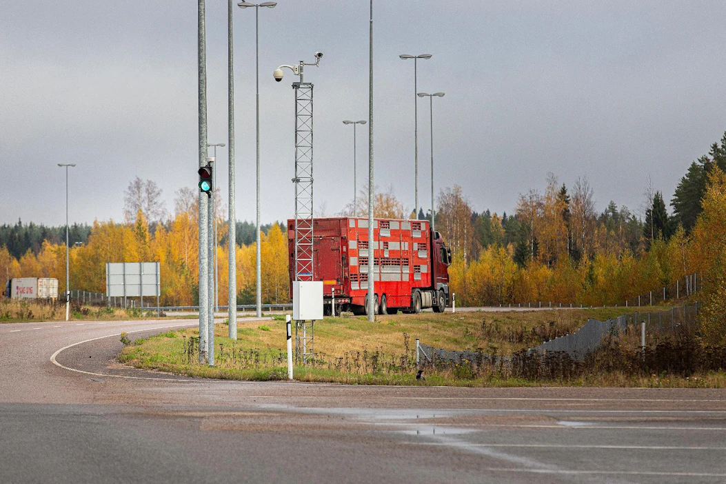 Osa ulkomaisista hyvinvointimerkeistä sisältää esimerkiksi rajoituksia eläinkuljetusten kestolle. Tässä viedään suomalaishiehoja Venäjälle, tarkkaan valvotuissa oloissa.