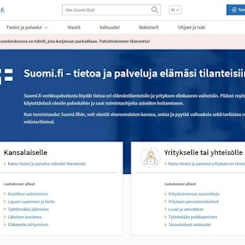 Kokonaisuus löytyy Suomi.fi-verkkopalvelusta. LEHTIKUVA / HANDOUT / SUOMI.FI