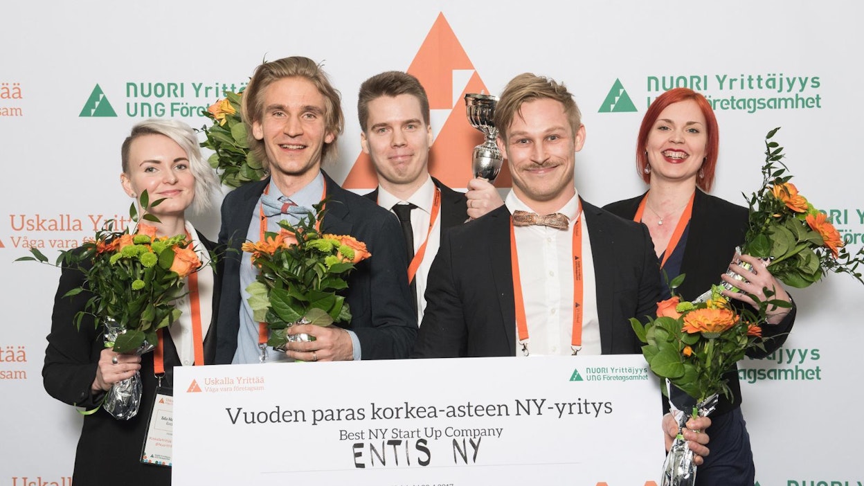 Turkulainen Entis vei Start Up -sarjan voiton hyönteistuotteillaan.