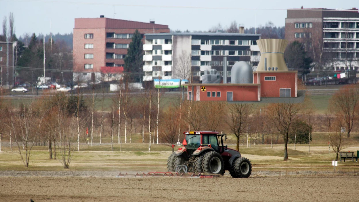 Pienoisydinreaktorit on suunniteltu niin, että niiden suoja-alue olisi säteeltään vain noin 300 metriä. Tulevaisuudessa ydinvoimala voisi olla luontainen osa kaupunkimaisemaa.