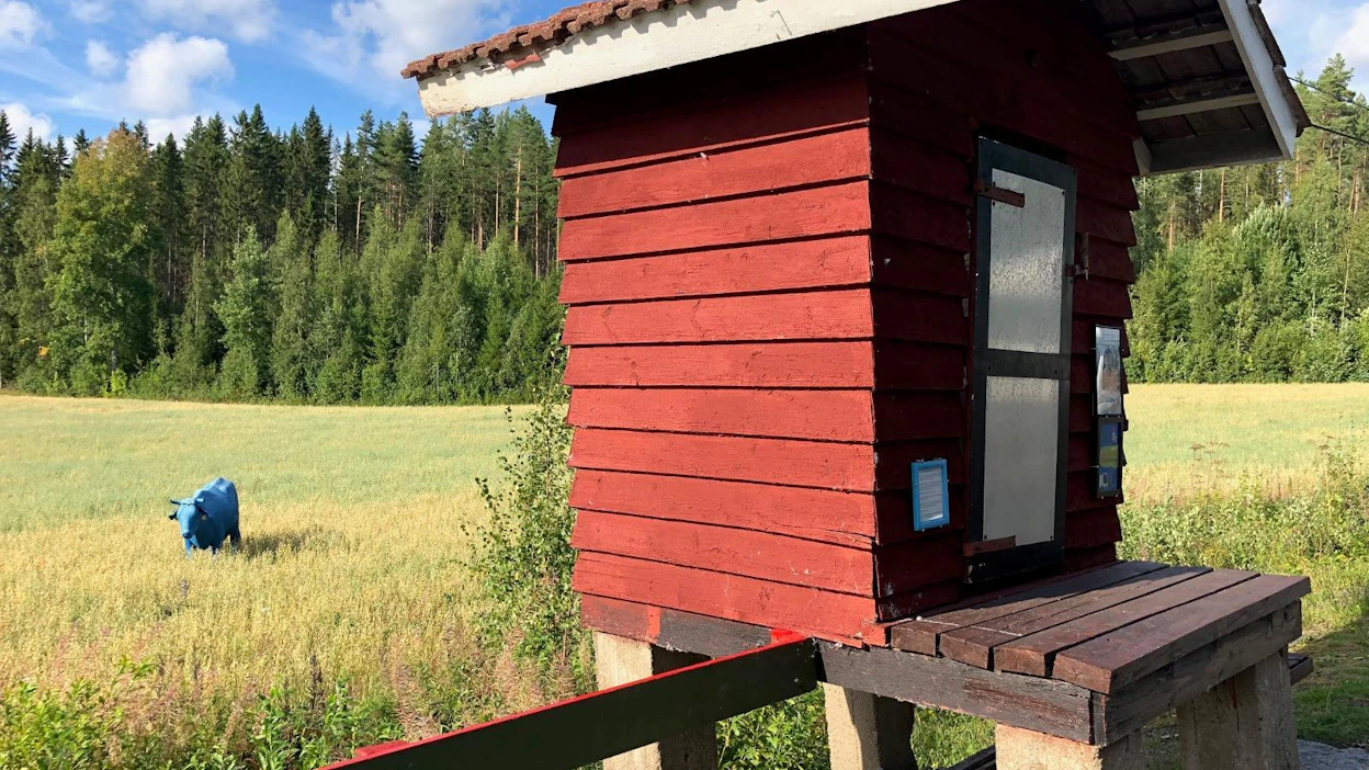Maitolaiturimuseo sijaitsee tien 338 varrella Velaatassa ja se on auki vielä syyskuun.