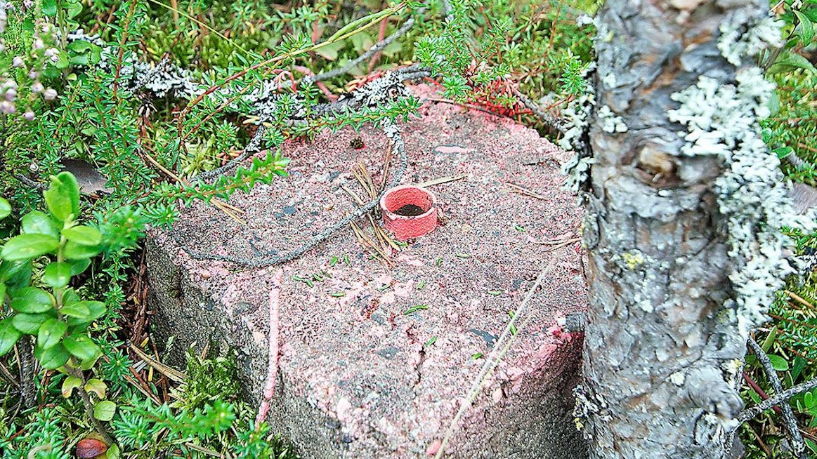 Syksyn aikana Maanmittauslaitoksen työntekijät myös käyvät mittaamassa tarkemmilla GPS-laitteilla pyykkejä, ja saatuja koordinaatteja verrataan Pyykkijahti-pelaajien tekemiin mittauksiin. Arkistokuva.