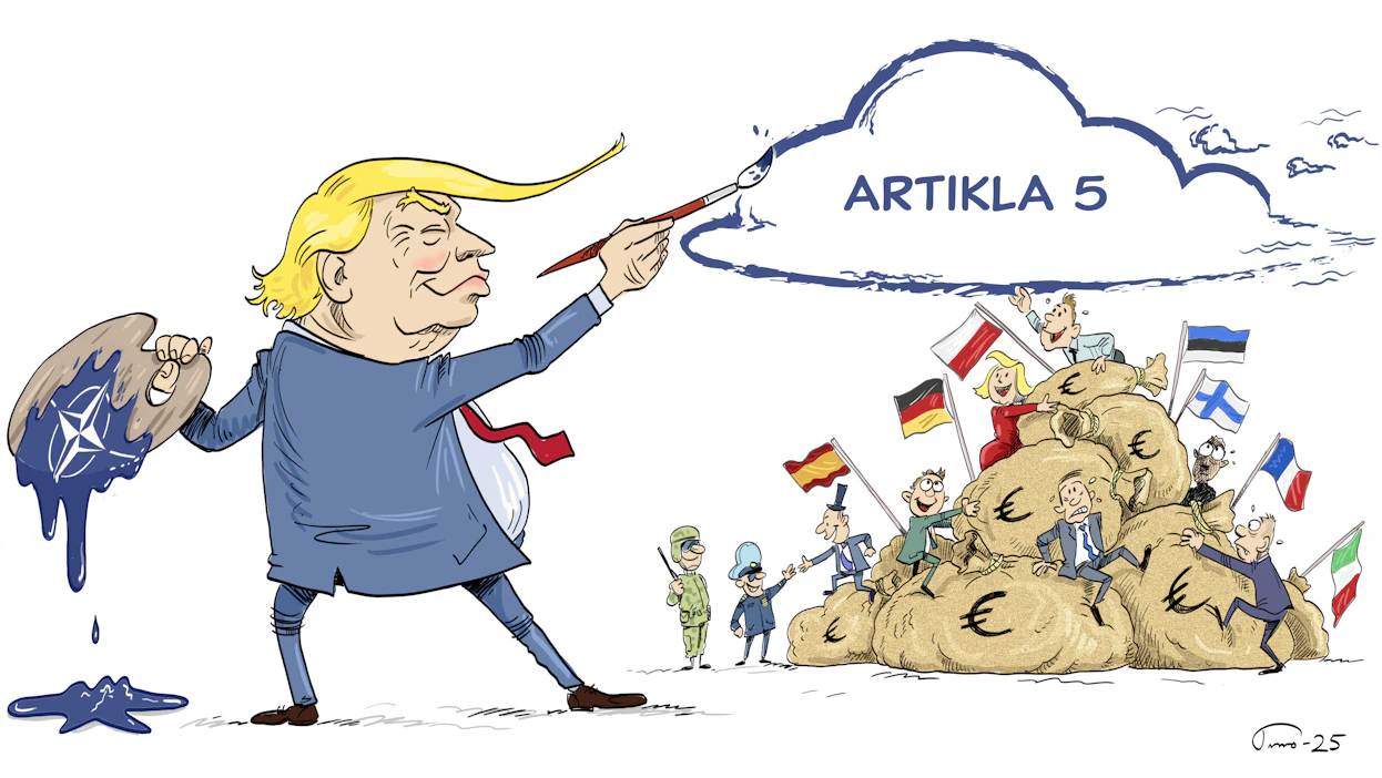 Trumpille ja hänen hallinnolleen kaikki on kauppatavaraa ja kaikella voi kiristää.