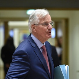 EU:n brexit-neuvottelija Michel Barnier. LEHTIKUVA/AFP