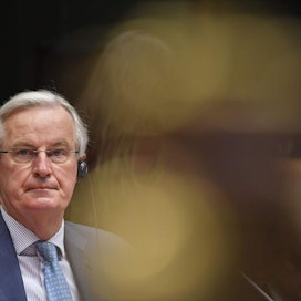 EU:n pääneuvottelija Michel Barnier. Lehtikuva/AFP