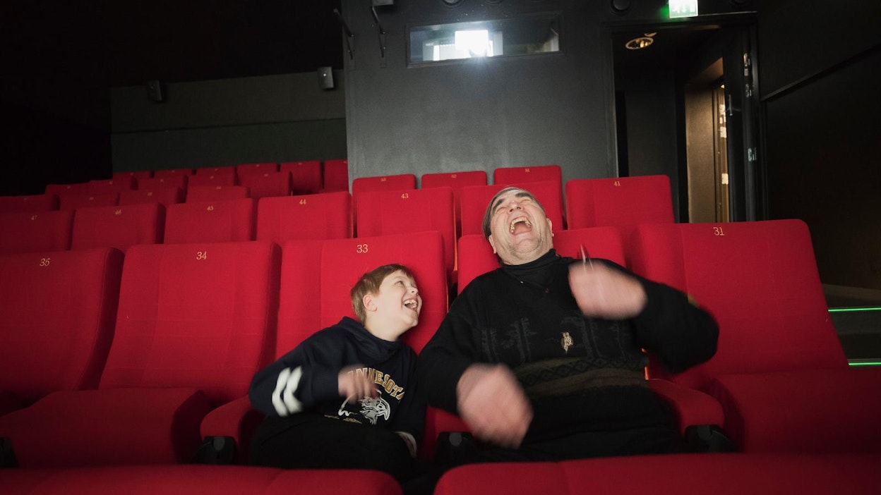 Reko Sutinen ja Martti Seppälä tapasivat tällä kertaa elokuvateatteri Starissa Oulussa.