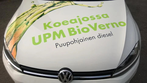 UPM:n biopolttoainetuotanto nousi nollatulokseen viime vuoden lopulla.