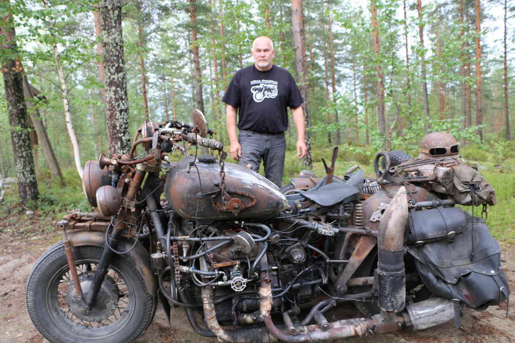 Heikki Liuhasen mukaan Dneprin ajokuntoisena pitäminen vaatii jatkuvaa remonttia, mutta se juuri on homman suola.