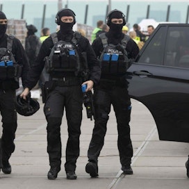 EU-maiden sekä Norjan ja Sveitsin tiedustelupalvelujen tilannekeskus sijaitsee Hollannissa salaisessa paikassa.Viranomaiset harjoittelivat terrori-iskun varalle Amsterdamissa marraskuussa. LEHTIKUVA/AFP