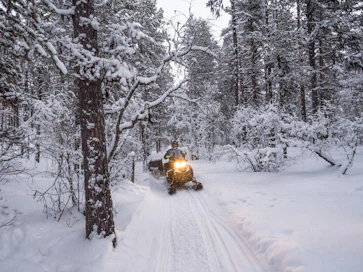 Moottorikelkkailu vaatii aina maanomistajan luvan. Kuva ei liity tapaukseen.