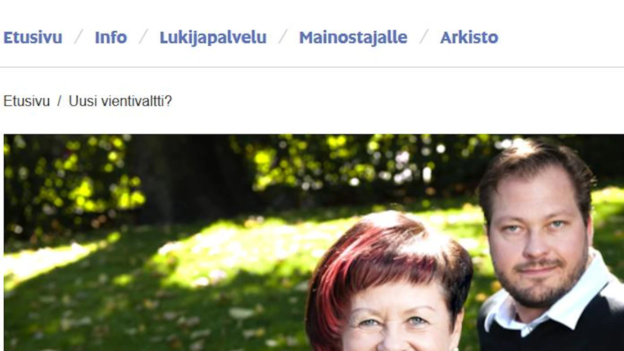 Maarit Rossi ja Otso Kallinen ovat kehittäneet matematiikan sähköisiä opintomateriaaleja.
