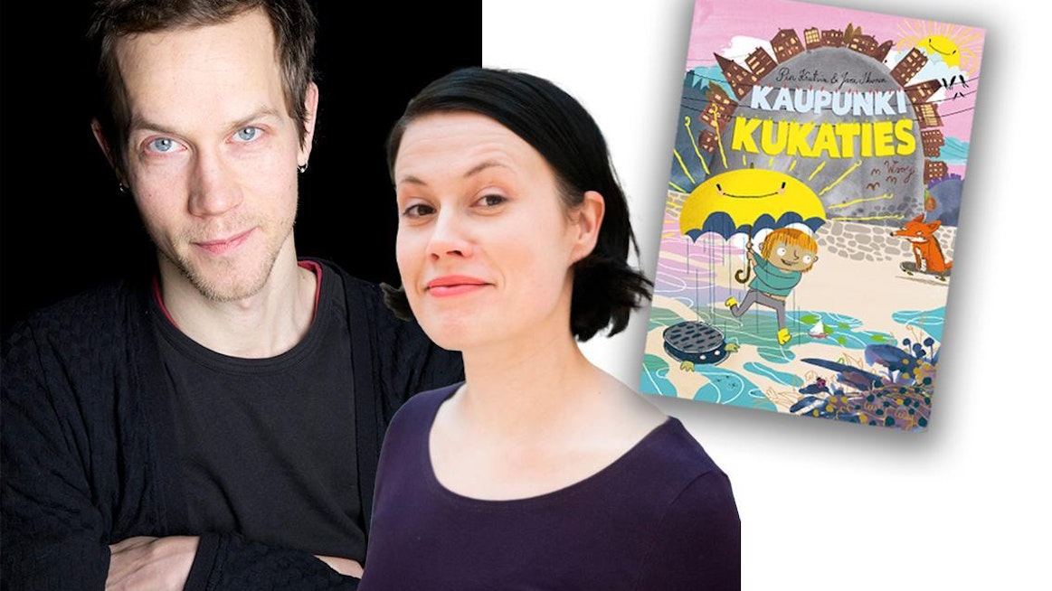 Jani Ikosen ja Pia Krutsin Kaupunki kukaties -kirja kestää monta lukukertaa.
