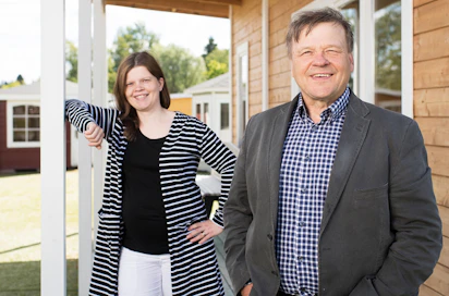 Pekka Luoma jatkaa toistaiseksi Luoman Oy:n johdossa, mutta seuraajaa etsitään. Isää on vaikea korvata, talousjohtaja Sanna Luoma-Marttala on huomannut.