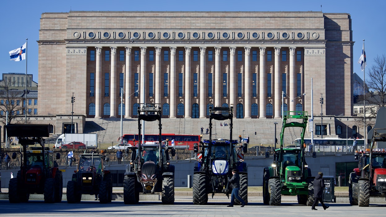 Marssijoita saapui eri puolilta Suomea.