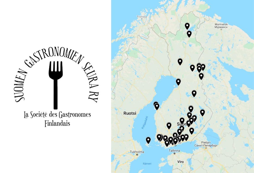 Katso kartta: Gastronomien suosikkiravintolat on listattu ympäri Suomen –  Vuoden ravintola jätettiin koronan takia nimeämättä - Ruoka - Maaseudun  Tulevaisuus