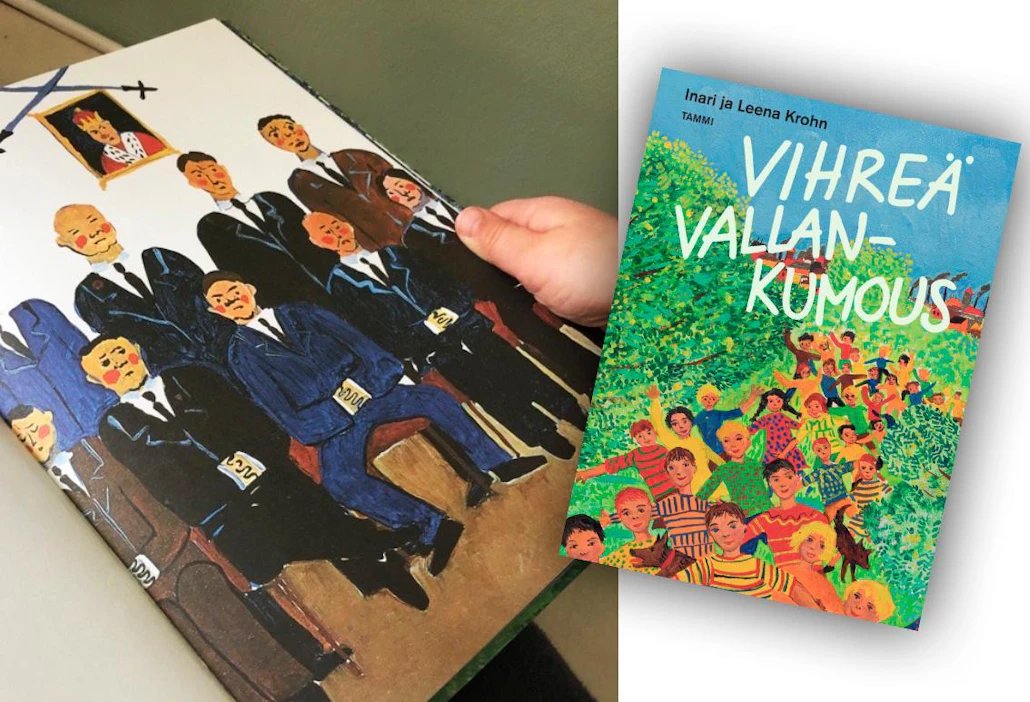 Inari ja Leena Krohn: Vihreä vallankumous. 40 sivua. Tammi.