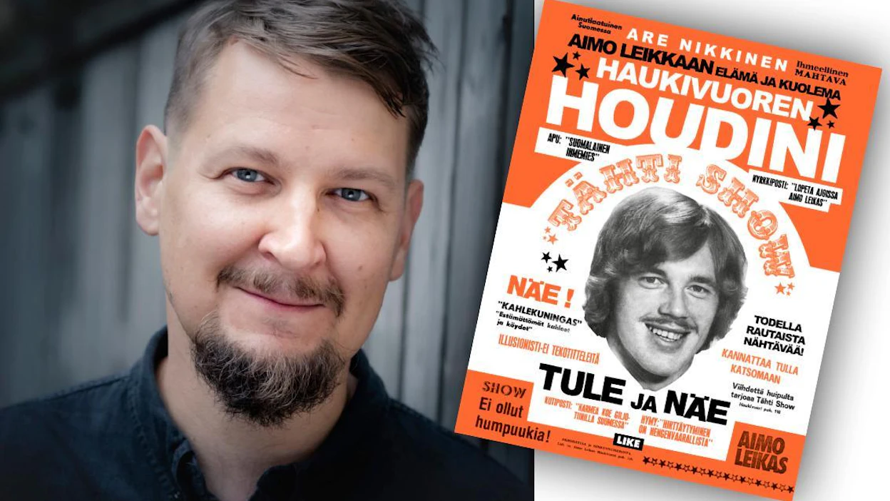 Are Nikkinen: Haukivuoren Houdini – Aimo Leikkaan elämä ja kuolema. Like. 250 sivua.