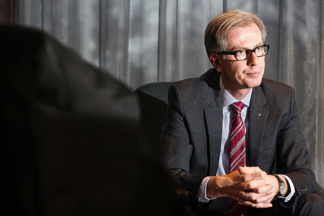 Suomen Yrittäjien puheenjohtaja Jyrki Mäkynen.