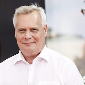 SDP:n puheenjohtaja Antti Rinne SuomiAreenan Puheenjohtajatentissä Porissa heinäkuussa.