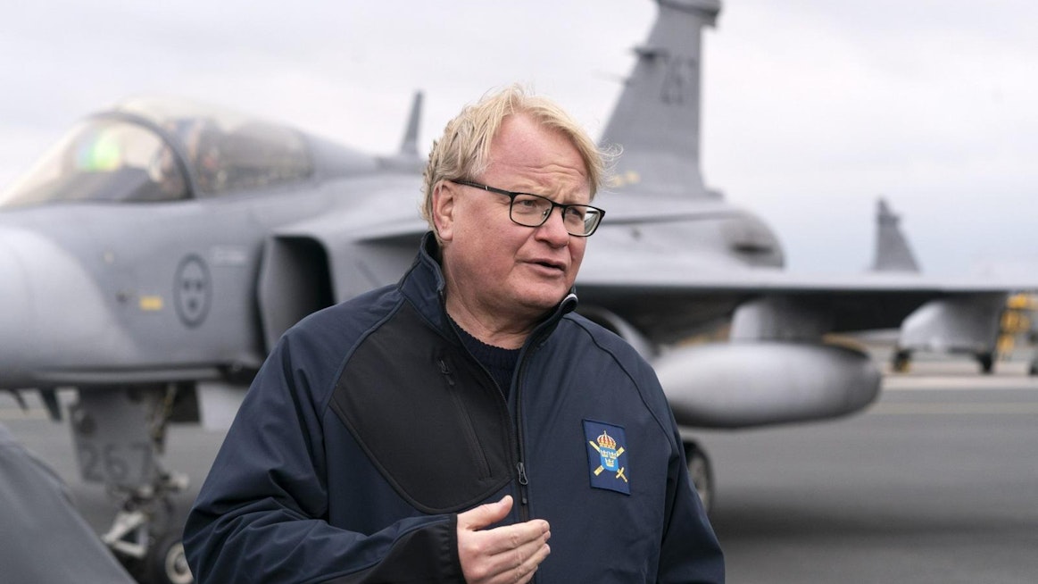 Ruotsin puolustusministerin Peter Hultqvistin mukaan Venäjän toiminta uhkaa koko eurooppalaista turvallisuusjärjestystä. LEHTIKUVA / Kaisa Siren
