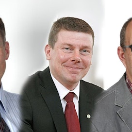 Juha Marttilan, Tommi Lunttilan ja Mikko Tiirolan tulot laskivat vuodesta 2015.