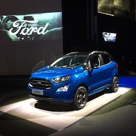 Fordin seuraava uutuus on EcoSport, johon on saatavissa ensimmäistä kertaa myös Fordin älykäs neliveto.