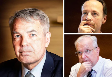 Vihreiden Pekka Haavisto on MT:n kyselyssä suosituin seuraavaksi presidentiksi. Haastajina Jussi Halla-aho ja Olli Rehn.