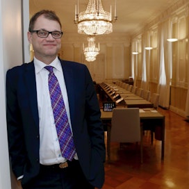 Pääministeri Juha Sipilä arvioi, että Suomen taloudessa on kahdeksan vuoden jälkeen tapahtumassa positiivinen käänne.