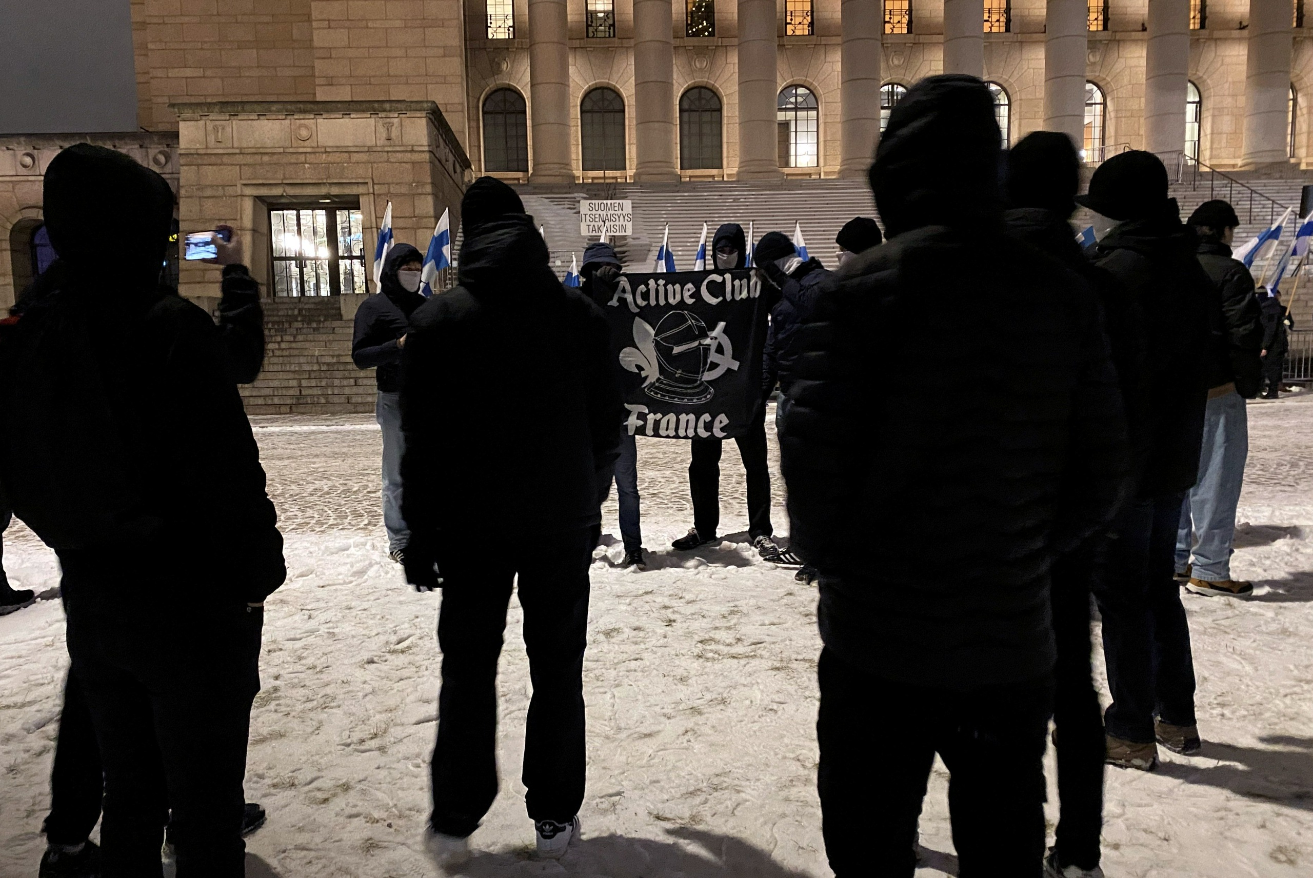 Eri puolille Suomea levinneet nuorten miesten kamppailukerhot Active Clubit voivat KRP:n mukaan toimia alustana radikalisoitumiselle. LEHTIKUVA / Jecaterina Mantsinen. 