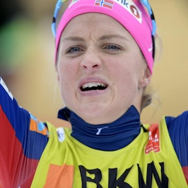 Therese Johaug antoi positiivisen dopingnäytteen syyskuussa. LEHTIKUVA / Martti Kainulainen