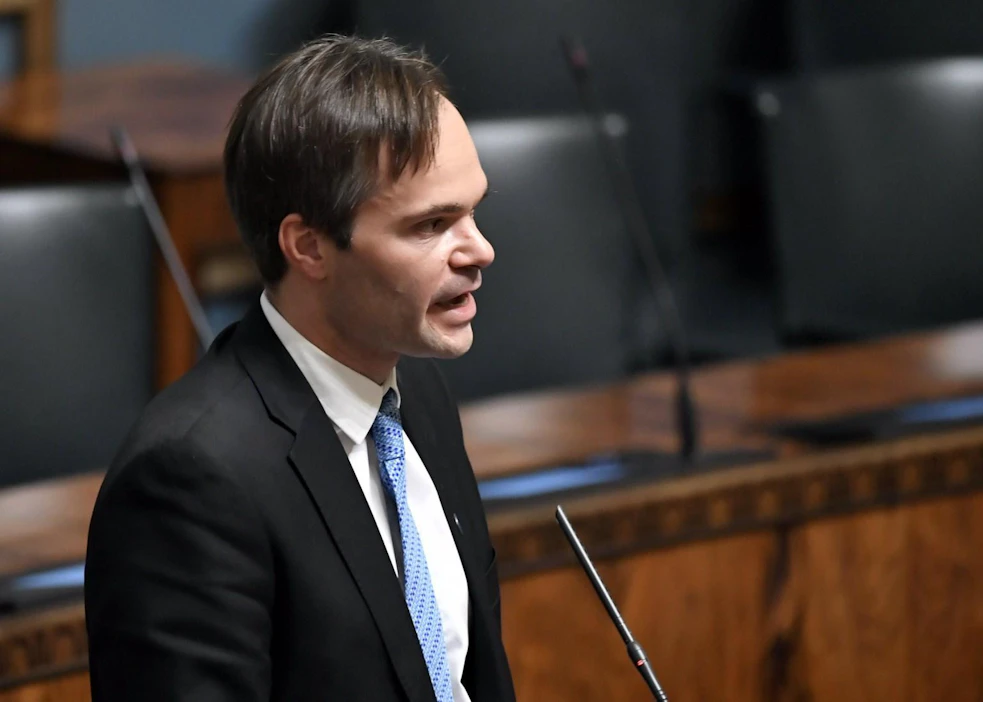 Kai Mykkänen aikoo puhua Venäjän protektionistisesta tuonninkorvauspolitiikasta venäläisten kanssa. LEHTIKUVA / MARKKU ULANDER
