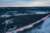 Aurinko nousee seuraavan kerran Utsjoella pian tammikuun puolivälin jälkeen. LEHTIKUVA/AFP. 