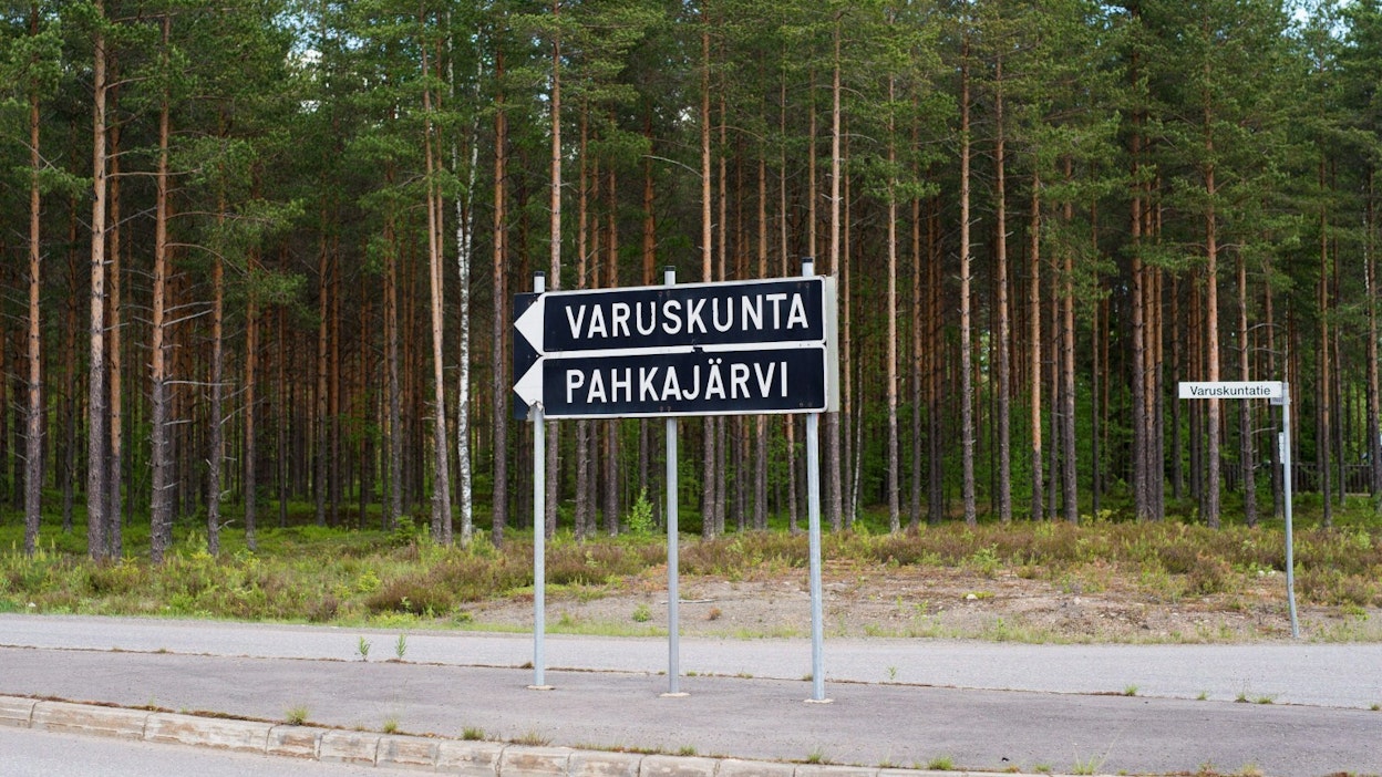 Vekaranjärven varuskunta Kouvolassa on yksi Suomen suurimmista. LEHTIKUVA / JUKKA RASIMUS. 